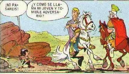 asterix comic in spanish